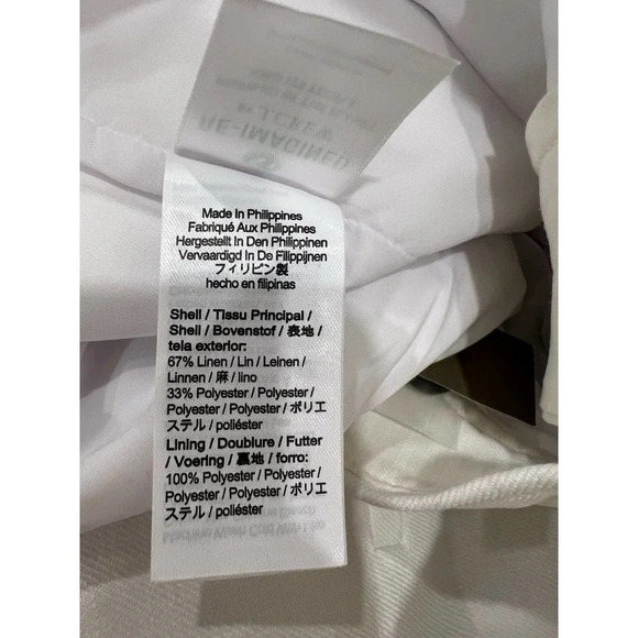 J crew Cuffed high-rise suit short in stretch linen blend - Picture 8 of 8